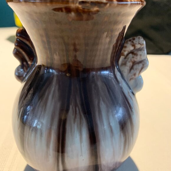 Mid Century - Brown Drip Glaze West German Vase - 501-12. - Picture 5 of 8